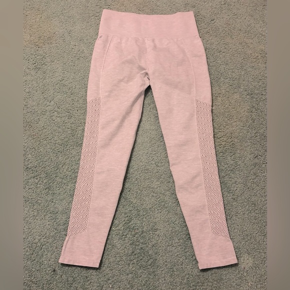 Fabletics Light Grey Flattering Leggings - Picture 6 of 8